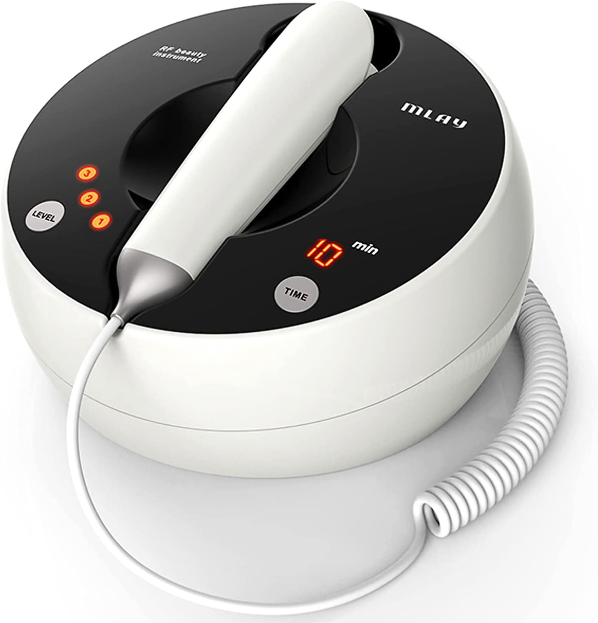 MLAY RF Beauty Device for Face and Body, Home RF Lifting, Wrinkle Removal, Anti Aging, Skin Tightening, Increase Collagen & Absorption